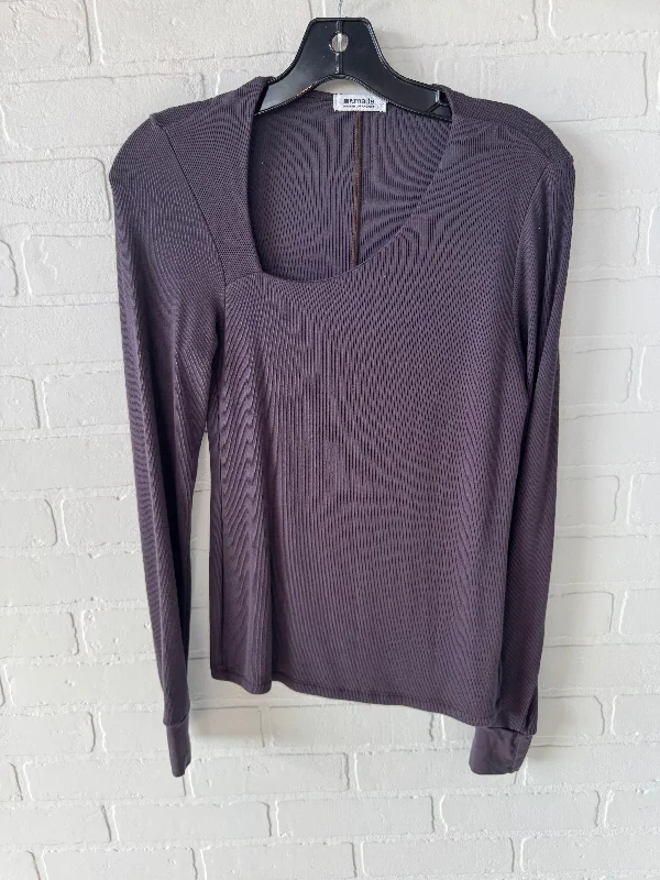 Top Long Sleeve By La Made In Purple, Size: S