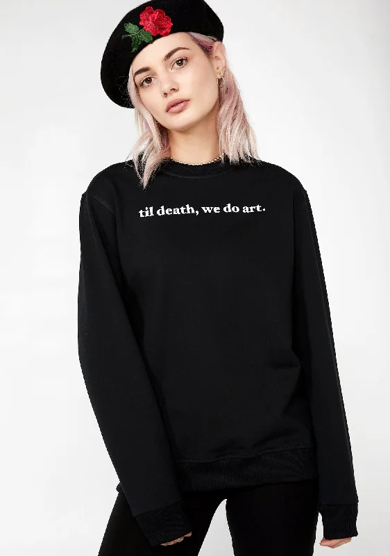 Trendy Styles We Do Art Sweater