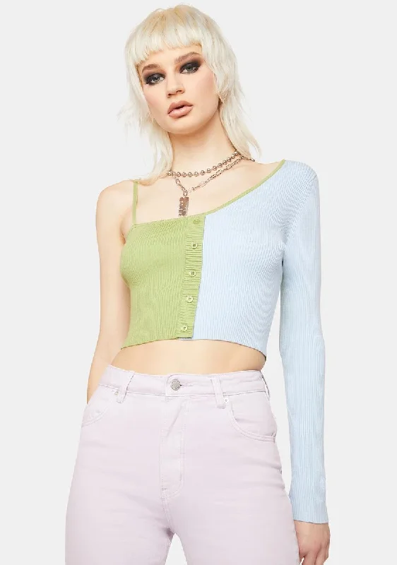 Massive Selection Sale Dreaming Is Free Colorblock Sweater