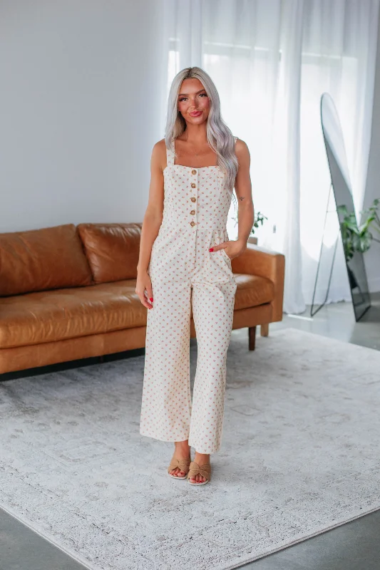 Chic Everyday Wear Jeanine Floral Jumpsuit