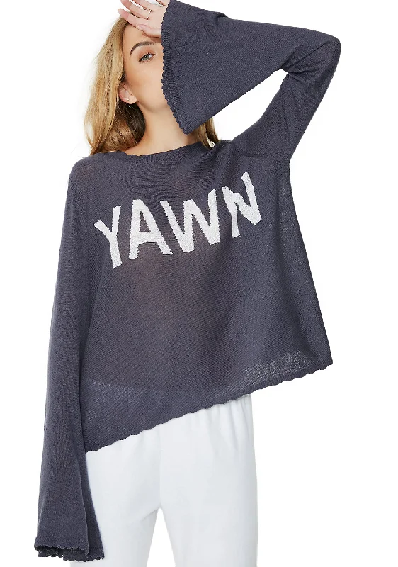 Big Discounts Yawn Sweater