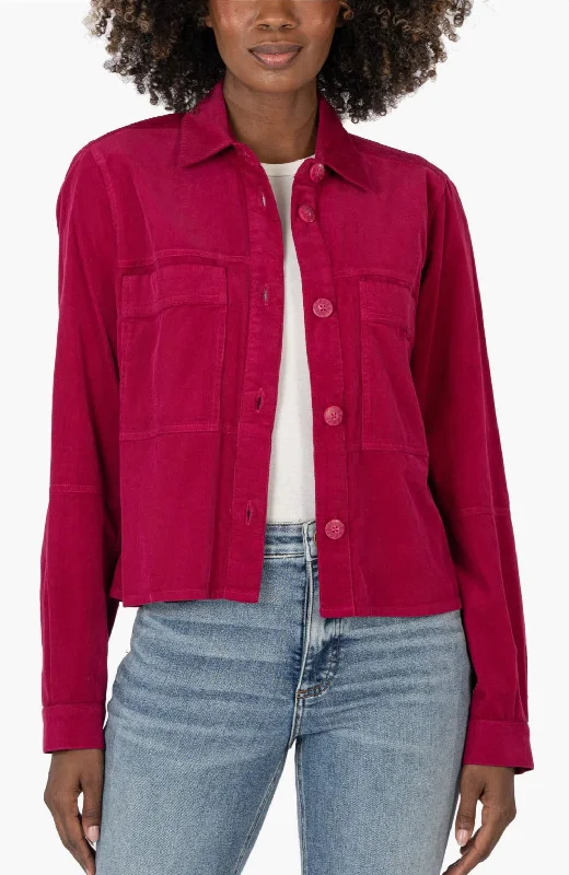 Top Deals Women's Zinnia Casual Jacket In Fuschia