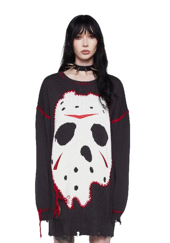 Fashion Forward Style Vile Voorhees Oversized Sweater