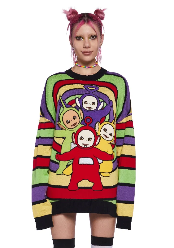 Special Offer For You Telly Memories Intarsia Sweater