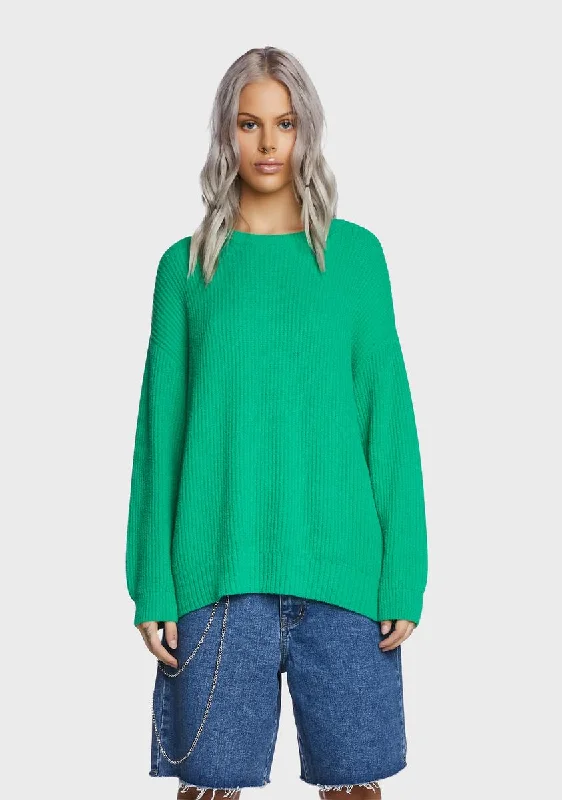 Essentials On Sale Rolled Outta Bed Oversized Sweater