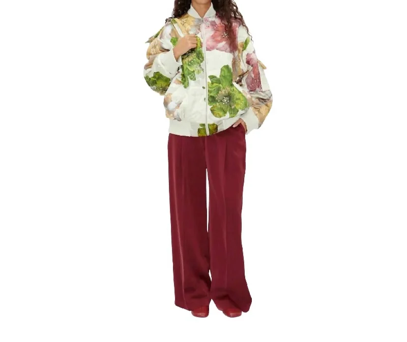 Best Sellers Norea Jacket In Poppies Bloom