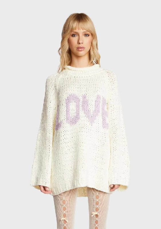 Browse Our Top Products Love Hypothesis Oversized Sweater