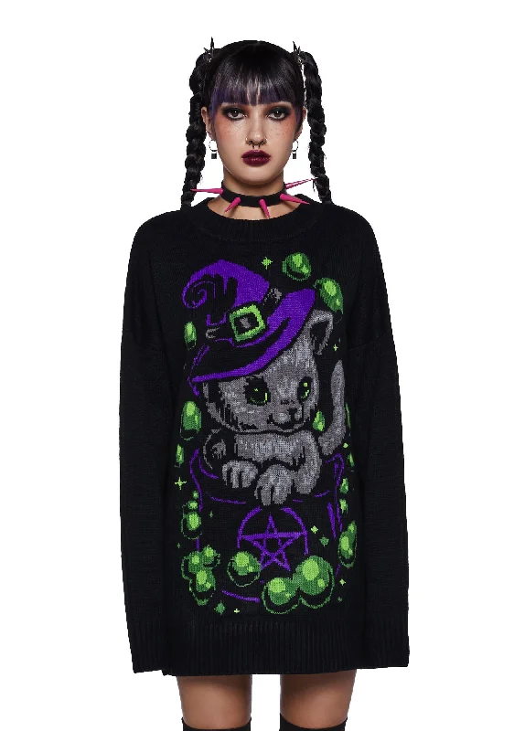 Limited Stock, Big Sale Sinister Stray Oversized Sweater