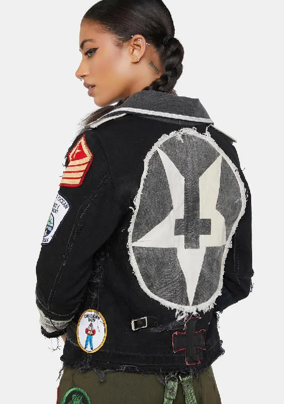 Hot Sale Battlefield Denim Jacket