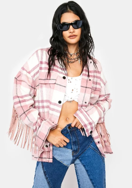 Flash Sale Fever Band Sessions Fringe Jacket