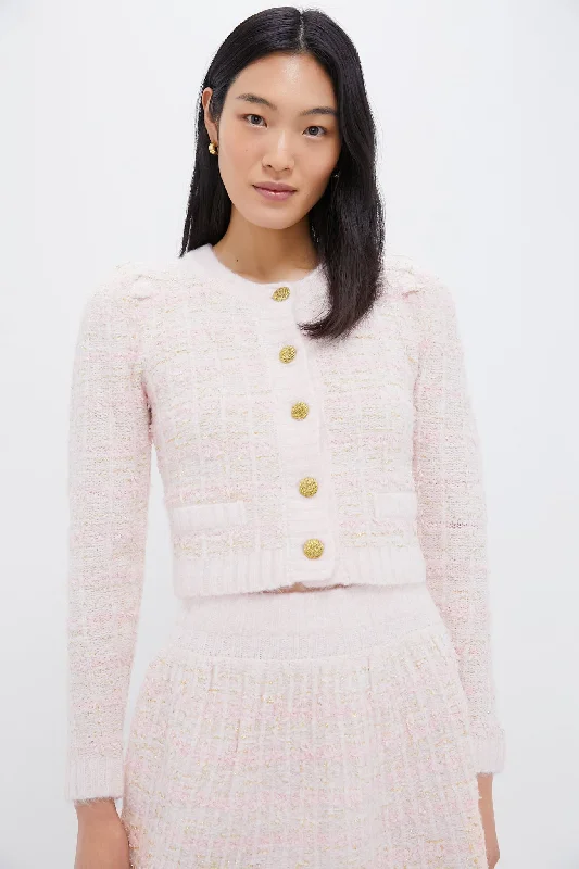 Innovate Your Wardrobe Pink Knit Cardigan