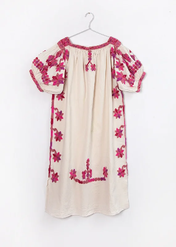 Hurry Before It's Gone Citlalime Hand Embroidered Dress