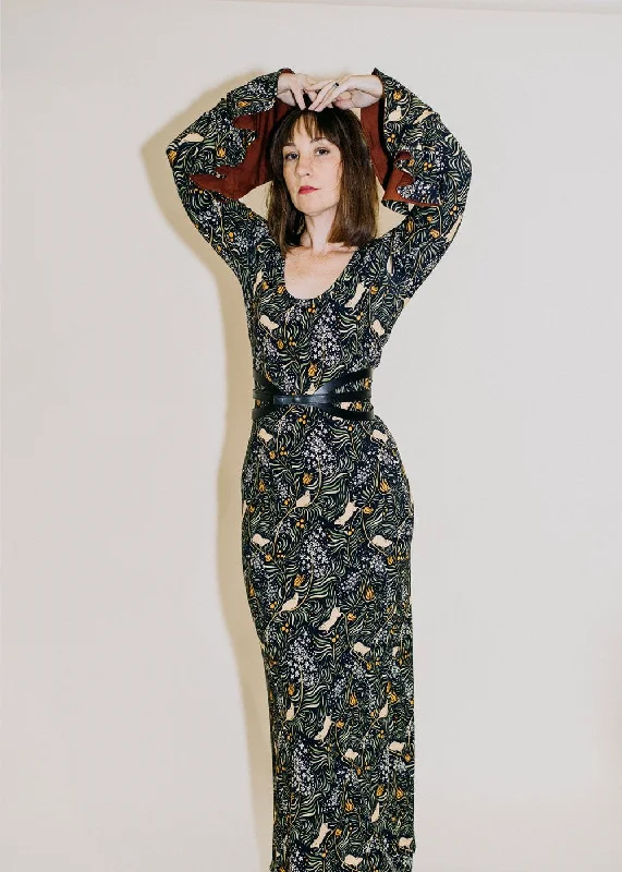 Seasonal Trend The Flounce Dress in Meadow