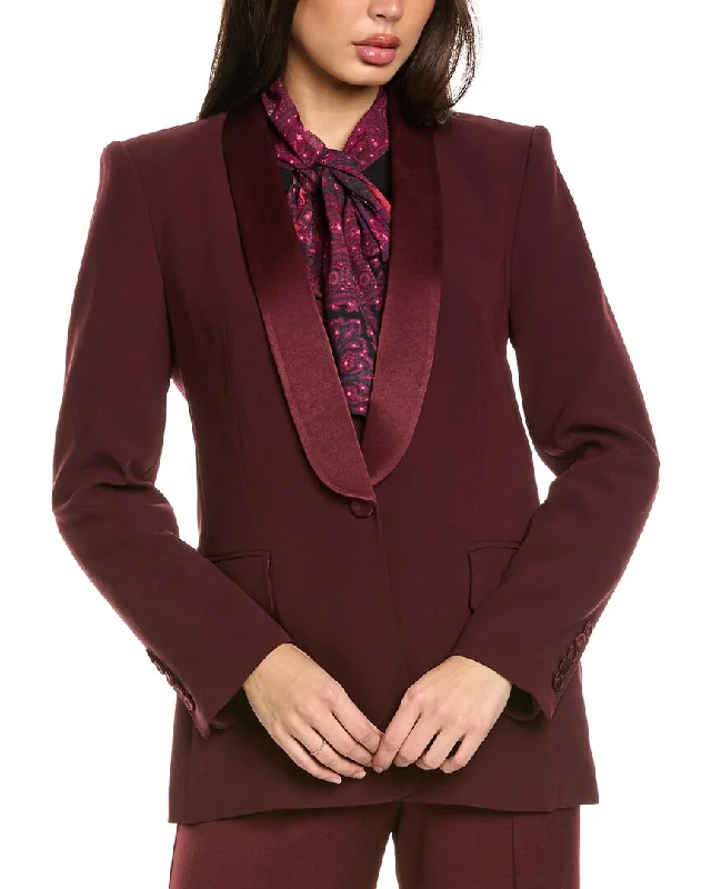 Disco - Inspired Retro Dance Look Kobi Halperin Reed Crepe Blazer