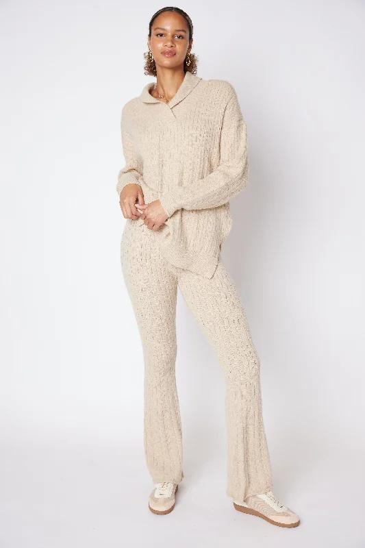 Classic Appeal SALE - Belle Cable Knit Pants