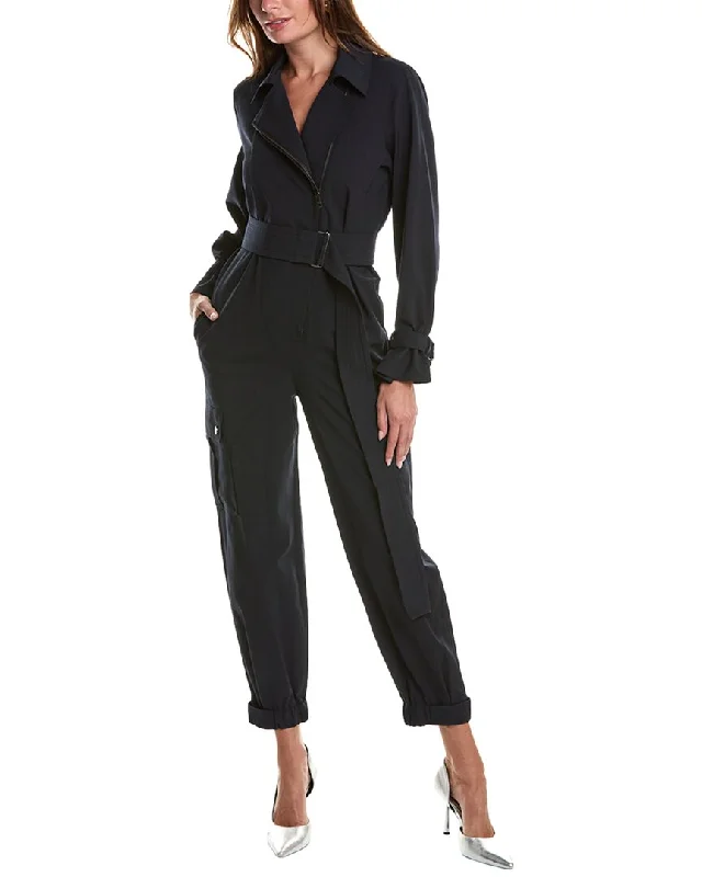 Casual Fashion Weekend Max Mara Drava Wool-Blend Jumpsuit