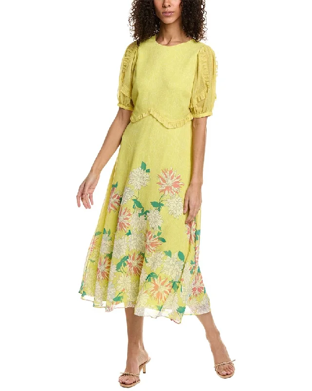 Discount Extravaganza Ted Baker Midi Tea Dress