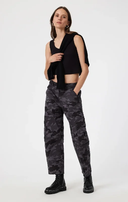 Seasonal Style Discounts VINNIE SMOKE CAMO TWILL PANT