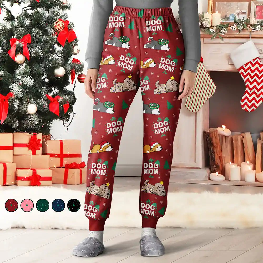 Fashion Deal Merry Christmas Pet Dad Mom - Personalized Pajama Pants