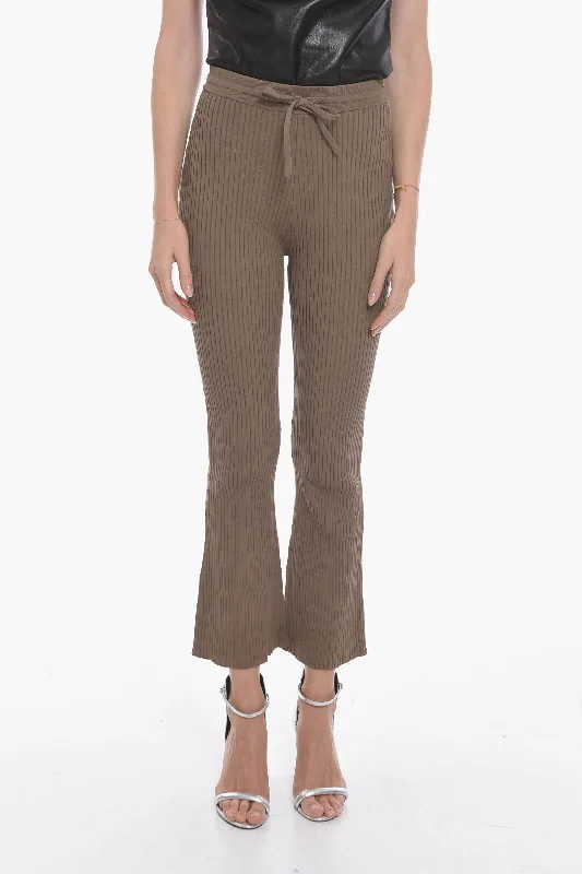 Catch Every Fashion Trend Nanushka Ribbed Knit Pants