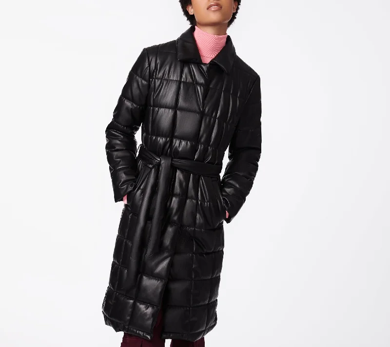 Unleash Your Style Quilted Faux Wrap