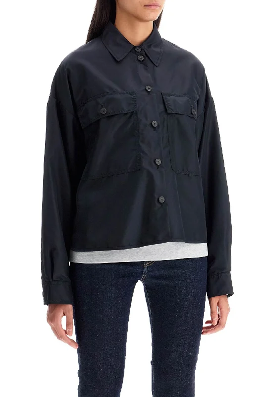 End Of Month Blowout Weekend Max Mara "water-Repellent Cropped Tw