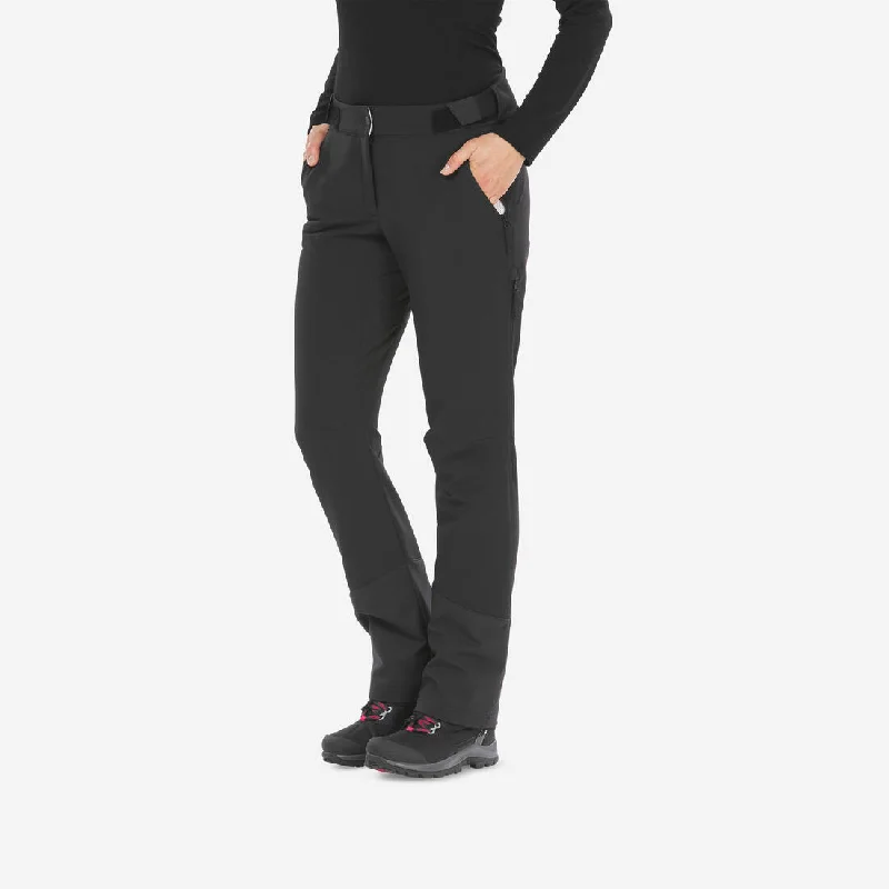 Everyday Wear Women’s warm water-repellent ventilated hiking trousers - SH500 MOUNTAIN VENTIL